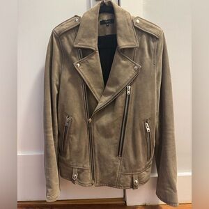 IRO Suede Biker Jacket